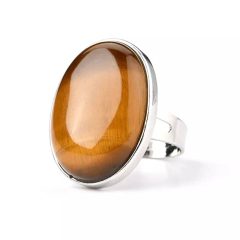 Prstan kristal Tigrovo oko