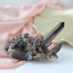 Smoky quartz cluster #1